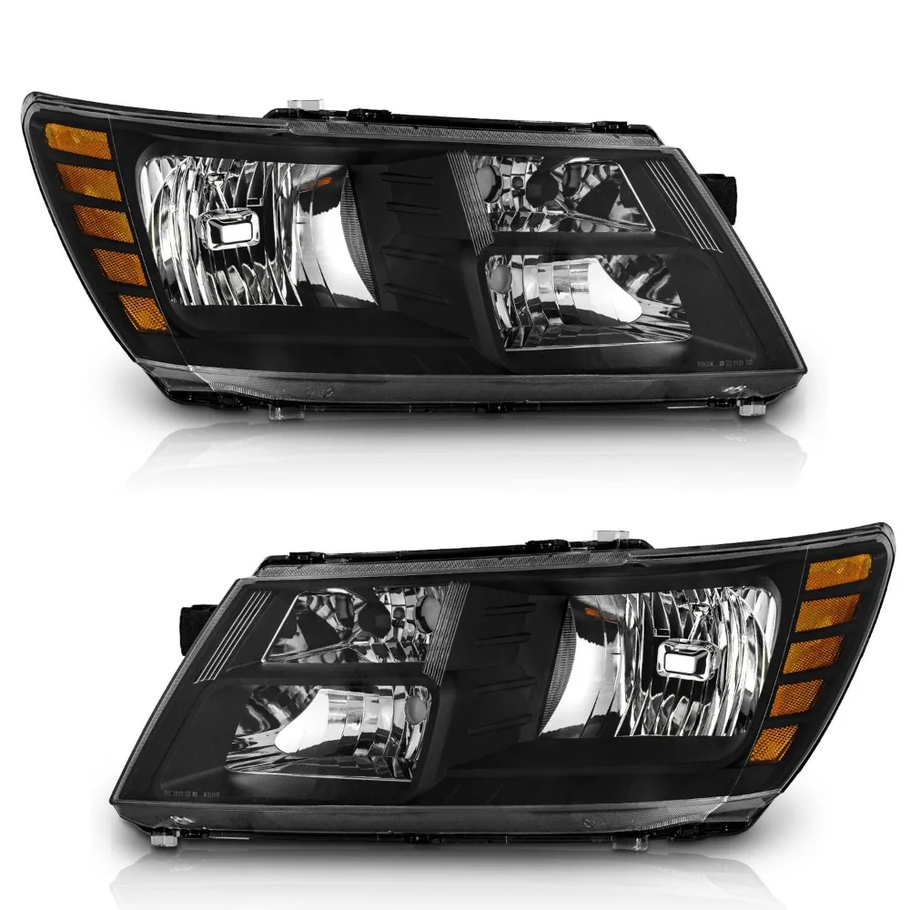 Комплект фар для Dodge Journey 2009-2020 годов выпуска, галогенные фары без ламп
Комплект фар для Dodge Journey 2009-2020 годов выпуска, галогенные фары без ламп