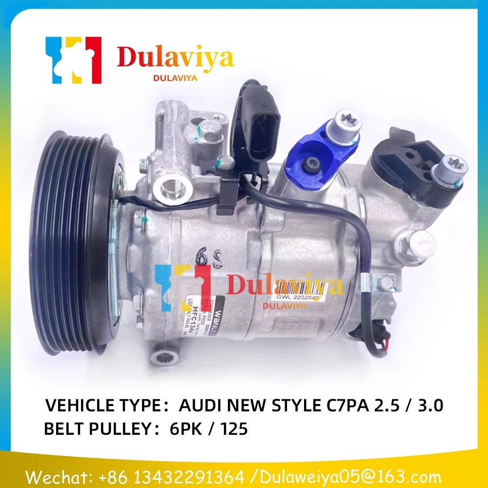 Компрессор кондиционера переменного тока для Audi New C7PA 2.5/3.0/C7 2.0/A6 C6 2.4/C7 2.5/Q7 3.0
Компрессор кондиционера переменного тока для Audi New C7PA 2.5/3.0/C7 2.0/A6 C6 2.4/C7 2.5/Q7 3.0