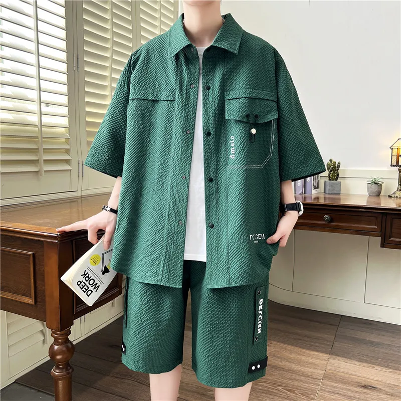 2026 Summer Fashion Casual Men's 2-Piece Set Short Sleeve Shirts And Shorts Youth Streetwear Loose Tops Tees & Pants Clothing
2026 Summer Fashion Casual Men's 2-Piece Set Short Sleeve Shirts And Shorts Youth Streetwear Loose Tops Tees & Pants Clothing