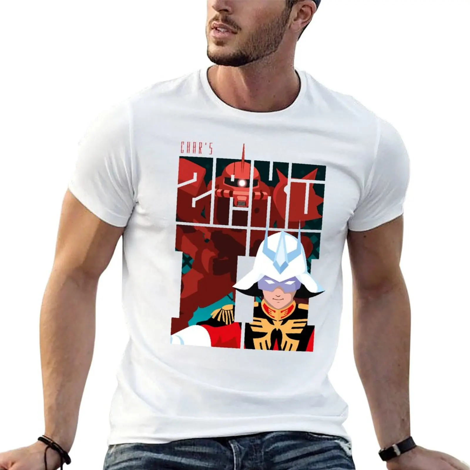 Char's Zaku Font T-Shirt man t shirts for men graphic t shirts for man T-Shirt
Char's Zaku Font T-Shirt man t shirts for men graphic t shirts for man T-Shirt