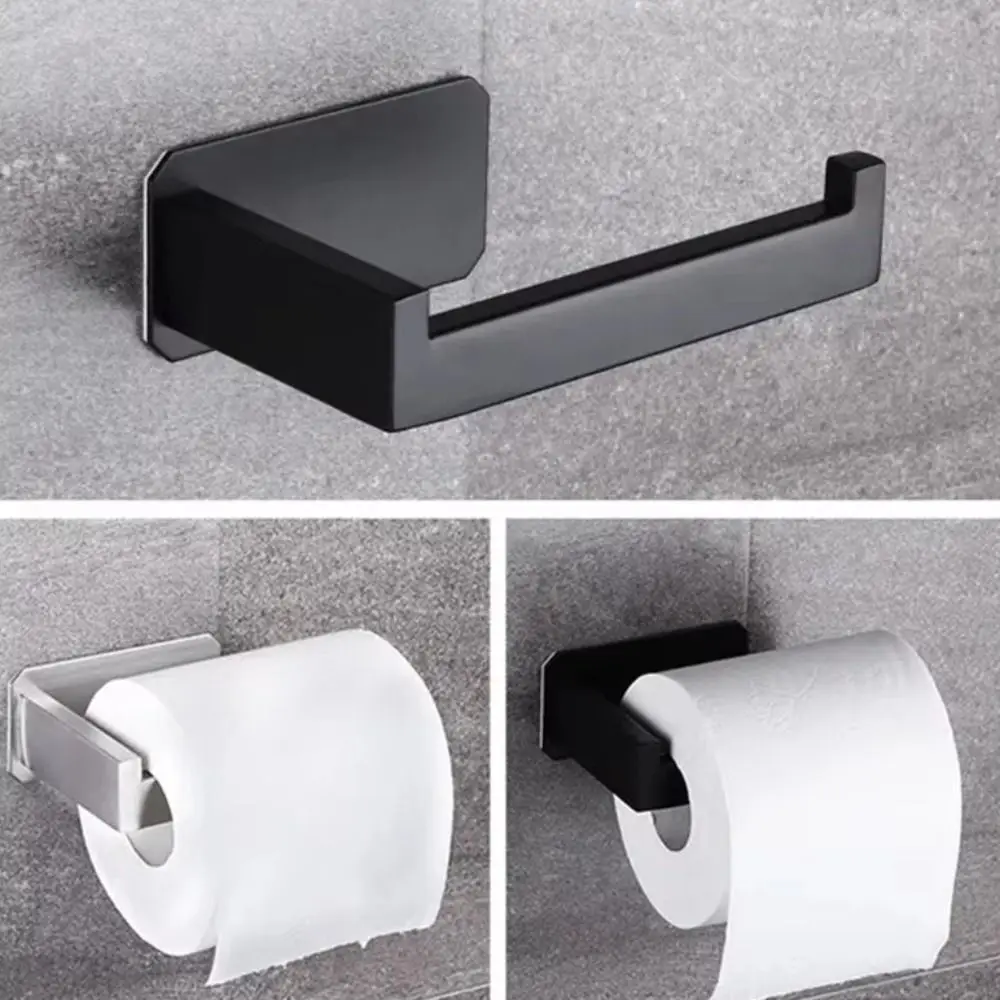 304 Stainless Steel Toilet Roll Paper Holder Punching Free Wall Mounted Paper Roll Storage Holder Tissue Holder Accessories
304 Stainless Steel Toilet Roll Paper Holder Punching Free Wall Mounted Paper Roll Storage Holder Tissue Holder Accessories