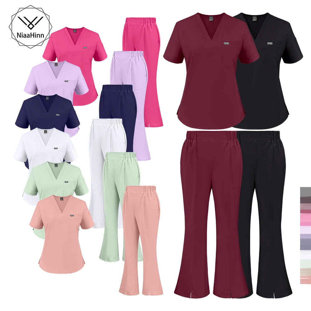 Niaahinn Scrub Uniform Set Nurse Doctor Specific Workwear Easy Care Pet Grooming Uniforms Medical Accessories Beauty Spa Uniform
Niaahinn Scrub Uniform Set Nurse Doctor Specific Workwear Easy Care Pet Grooming Uniforms Medical Accessories Beauty Spa Uniform