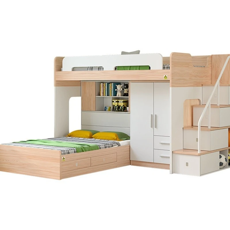 Upper and Lower Beds Combined Children's Bunk Beds Upper and Lower Bunk Computer Wardrobe Mother
Upper and Lower Beds Combined Children's Bunk Beds Upper and Lower Bunk Computer Wardrobe Mother