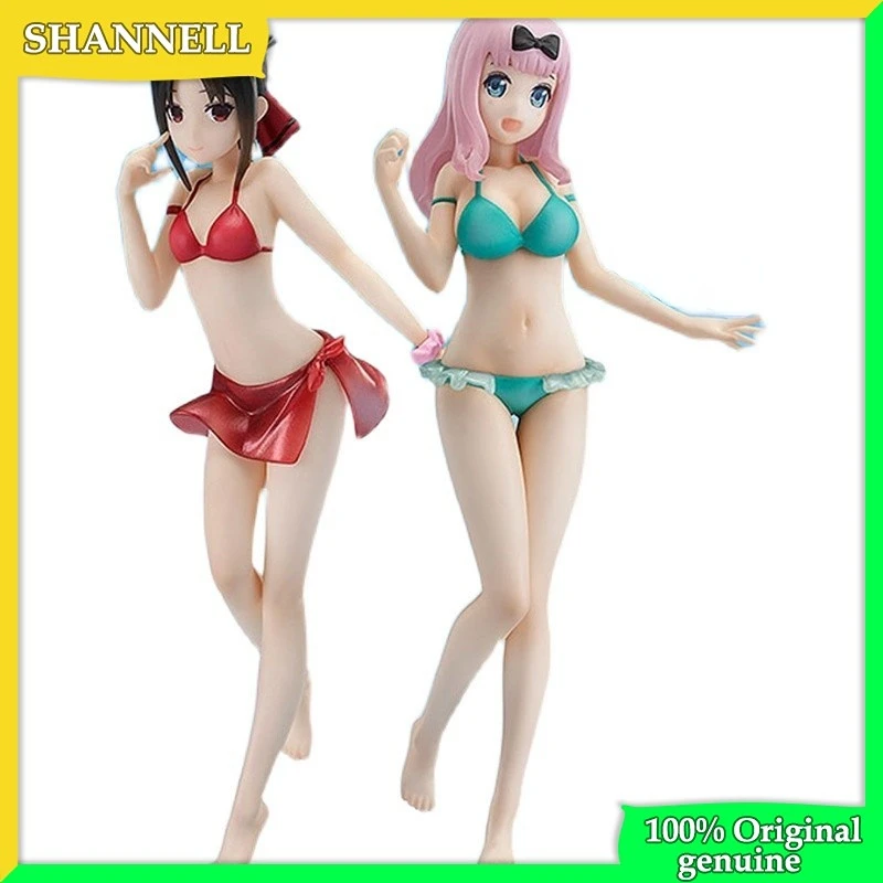 Kaguya-sama: Love Is War Shinomiya Kaguya Fujiwara Chika Swimsuit beauty 100% Original genuine PVC Action Figure Anime Model
Kaguya-sama: Love Is War Shinomiya Kaguya Fujiwara Chika Swimsuit beauty 100% Original genuine PVC Action Figure Anime Model