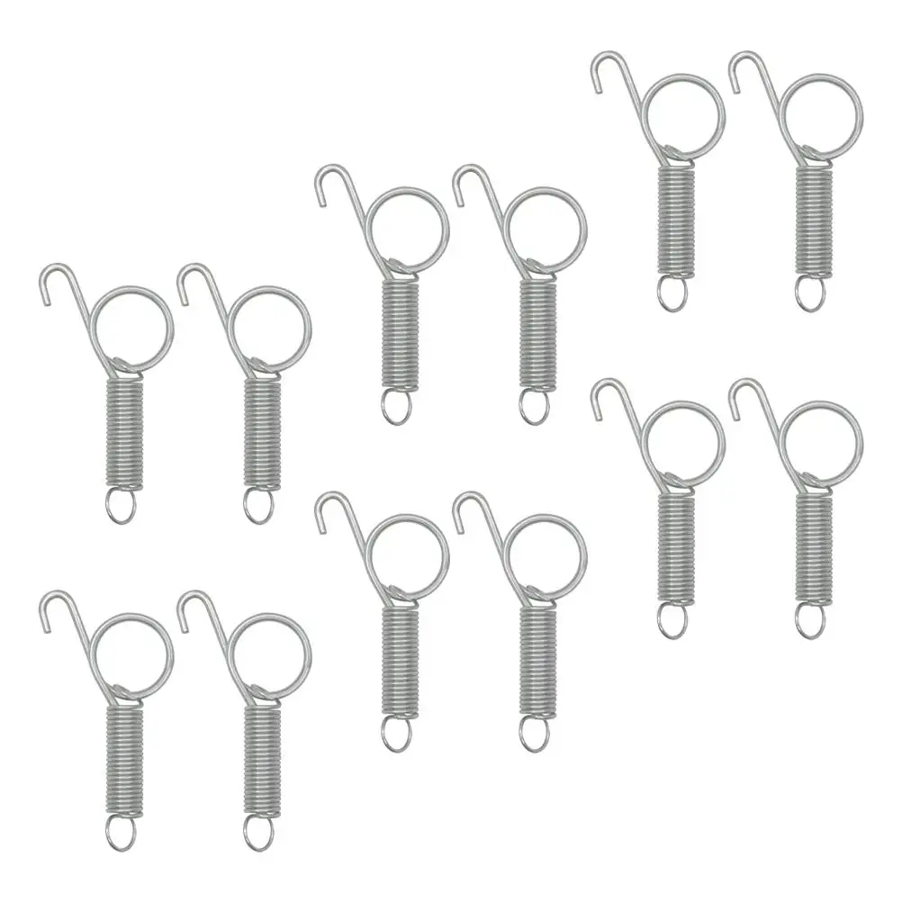 12 Pcs Rabbit Cage Spring Hooks Durable Stainless Steel Birdhouse Latches Outdoor Pet Supplies Lightweight Door Fixing Hardware
12 Pcs Rabbit Cage Spring Hooks Durable Stainless Steel Birdhouse Latches Outdoor Pet Supplies Lightweight Door Fixing Hardware