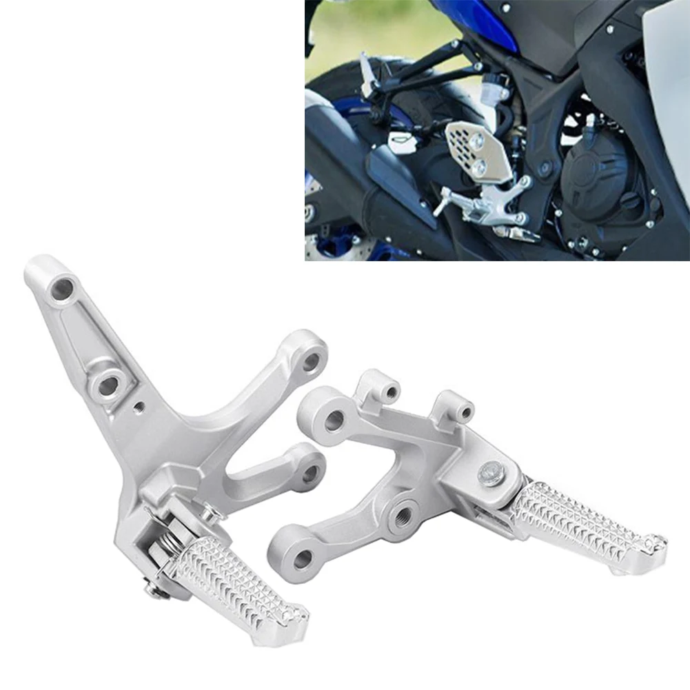 1Pair For Yamaha YZF R25 R3 2015-2023 Motorcycle Front Footrest Foot Peg Pedal Mount Bracket Kits Aluminum Silver
1Pair For Yamaha YZF R25 R3 2015-2023 Motorcycle Front Footrest Foot Peg Pedal Mount Bracket Kits Aluminum Silver