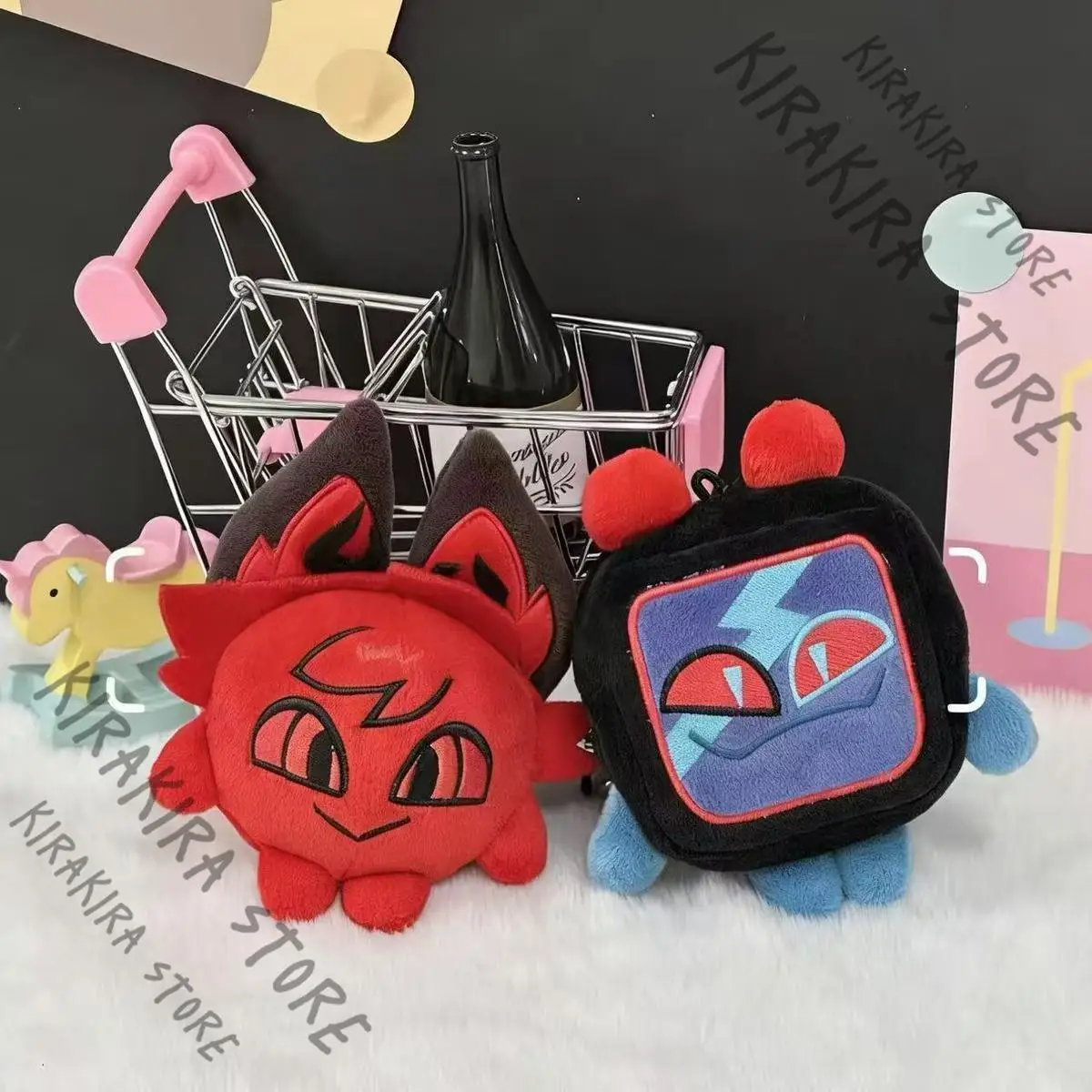 Hazbin Hotel Alastor Vox Puppet Pendant Maumet Moppet Cosplay Cotton Hanging Ornament 10cm Printed Figure Kawaii Gift
Hazbin Hotel Alastor Vox Puppet Pendant Maumet Moppet Cosplay Cotton Hanging Ornament 10cm Printed Figure Kawaii Gift