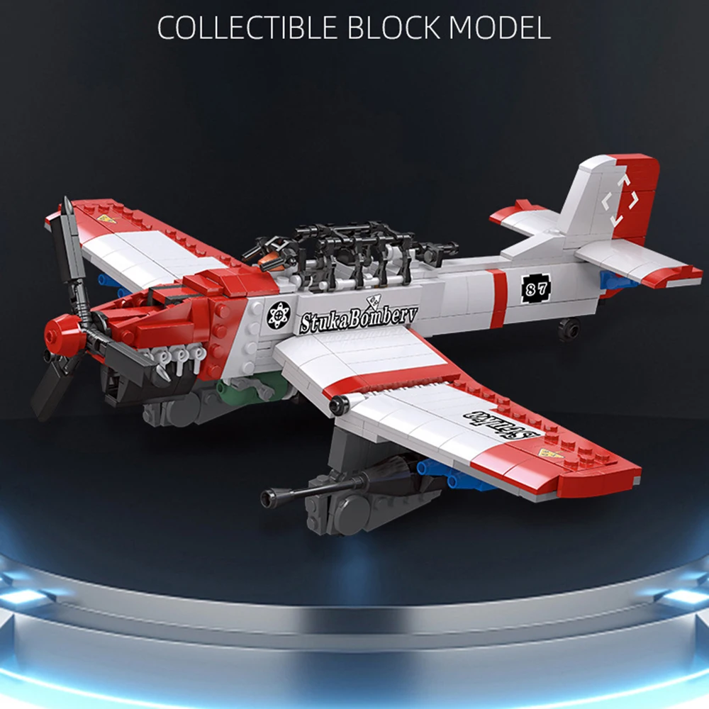 Germany World War Military Vehicle Ju-88 Fighters Bomber Building Block Ww2 Air Forces Figures Model Bricks Toys For Boys Gifts
Germany World War Military Vehicle Ju-88 Fighters Bomber Building Block Ww2 Air Forces Figures Model Bricks Toys For Boys Gifts