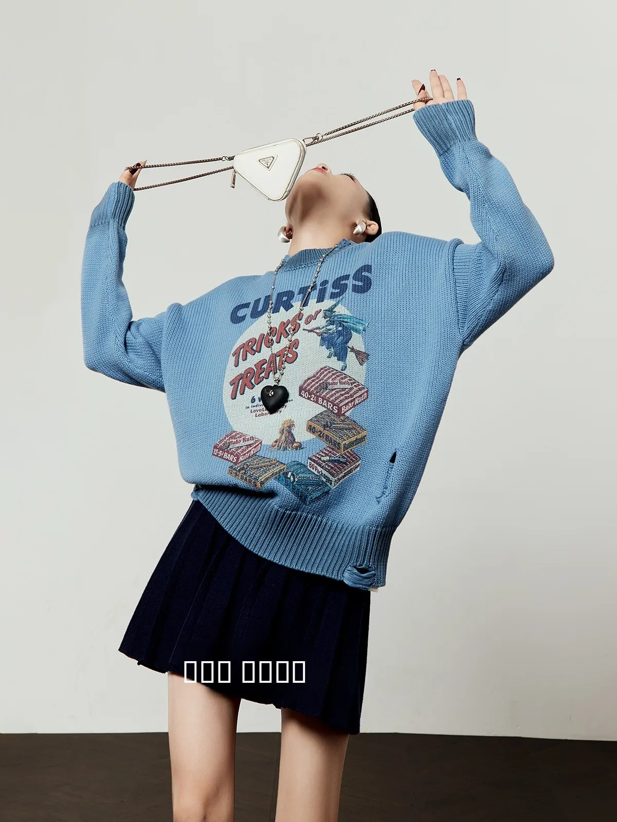 Blue Casual Knitted Energy Bar Heart aped Sweater Women's Loose Fit Spring 2026 New Sle Briti Sle Long Sve Top
Blue Casual Knitted Energy Bar Heart aped Sweater Women's Loose Fit Spring 2026 New Sle Briti Sle Long Sve Top