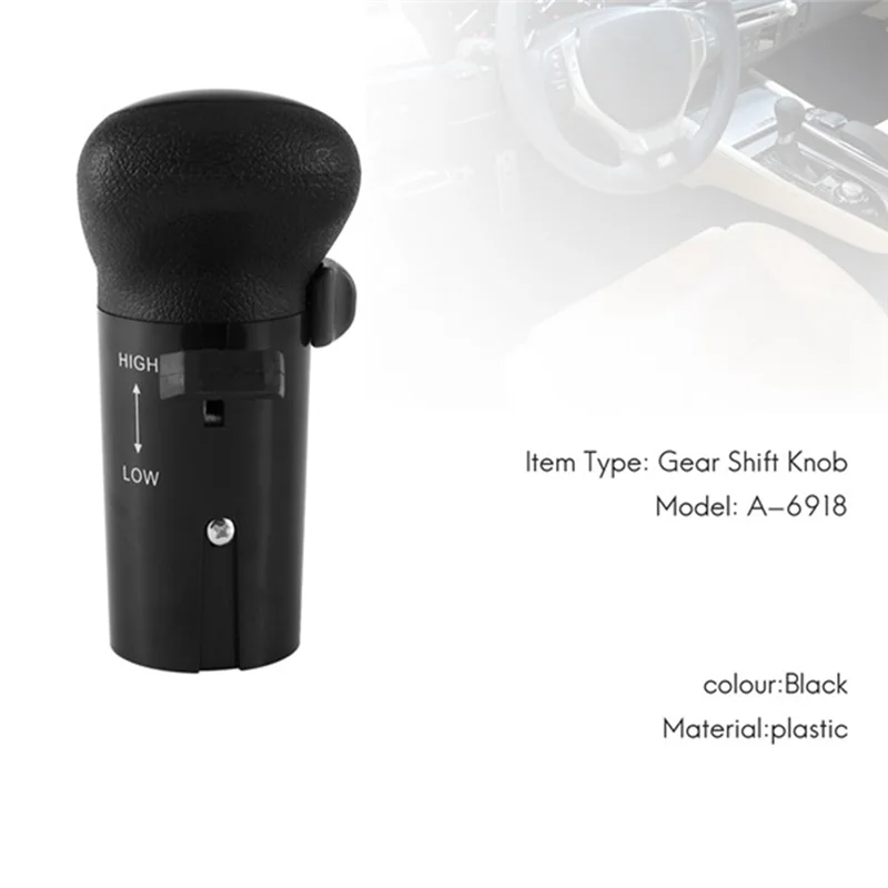 Gear Shift Knob Replacement With Range Selector For 18-Speed Eaton Fuller Transmission A6918
Gear Shift Knob Replacement With Range Selector For 18-Speed Eaton Fuller Transmission A6918