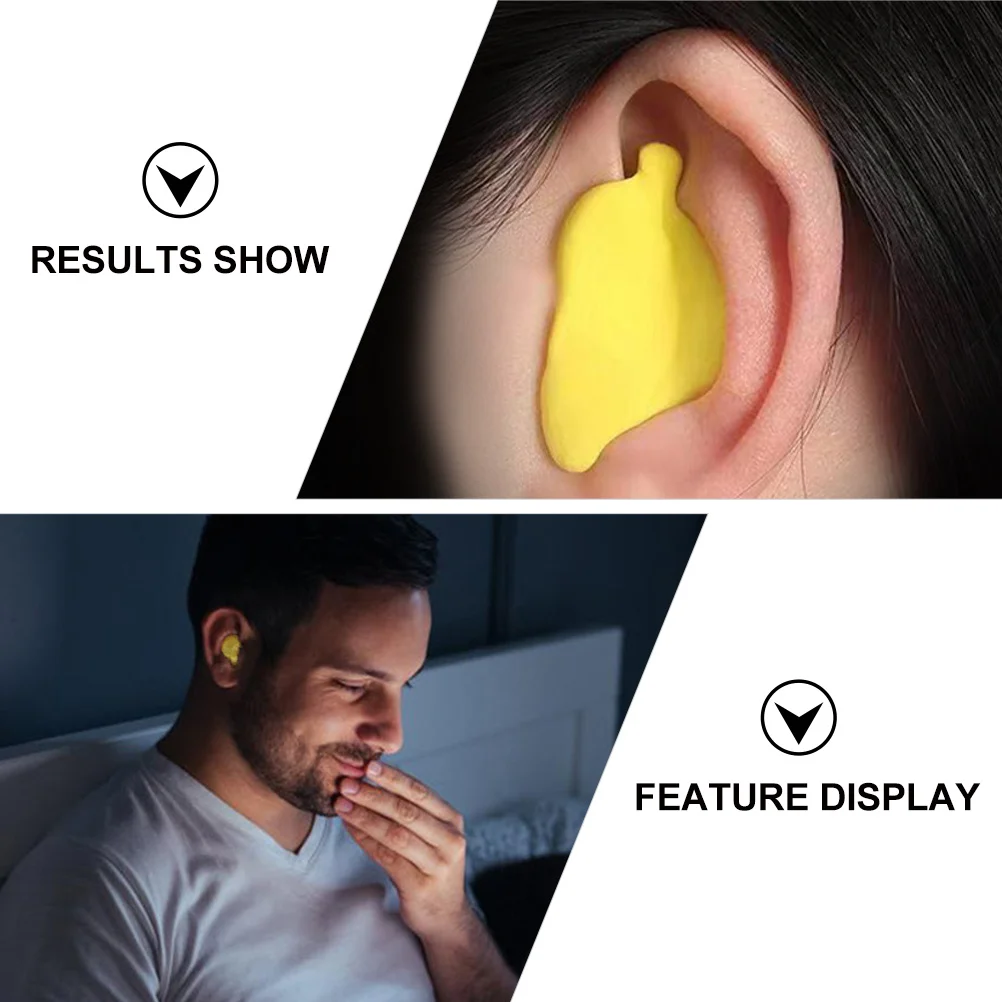 1 set Sound Insulation Earplugs Moldable Noise Blocking For Sleeping Swimming Travel Snoring Flying Safe Comfortable Earbuds
1 set Sound Insulation Earplugs Moldable Noise Blocking For Sleeping Swimming Travel Snoring Flying Safe Comfortable Earbuds