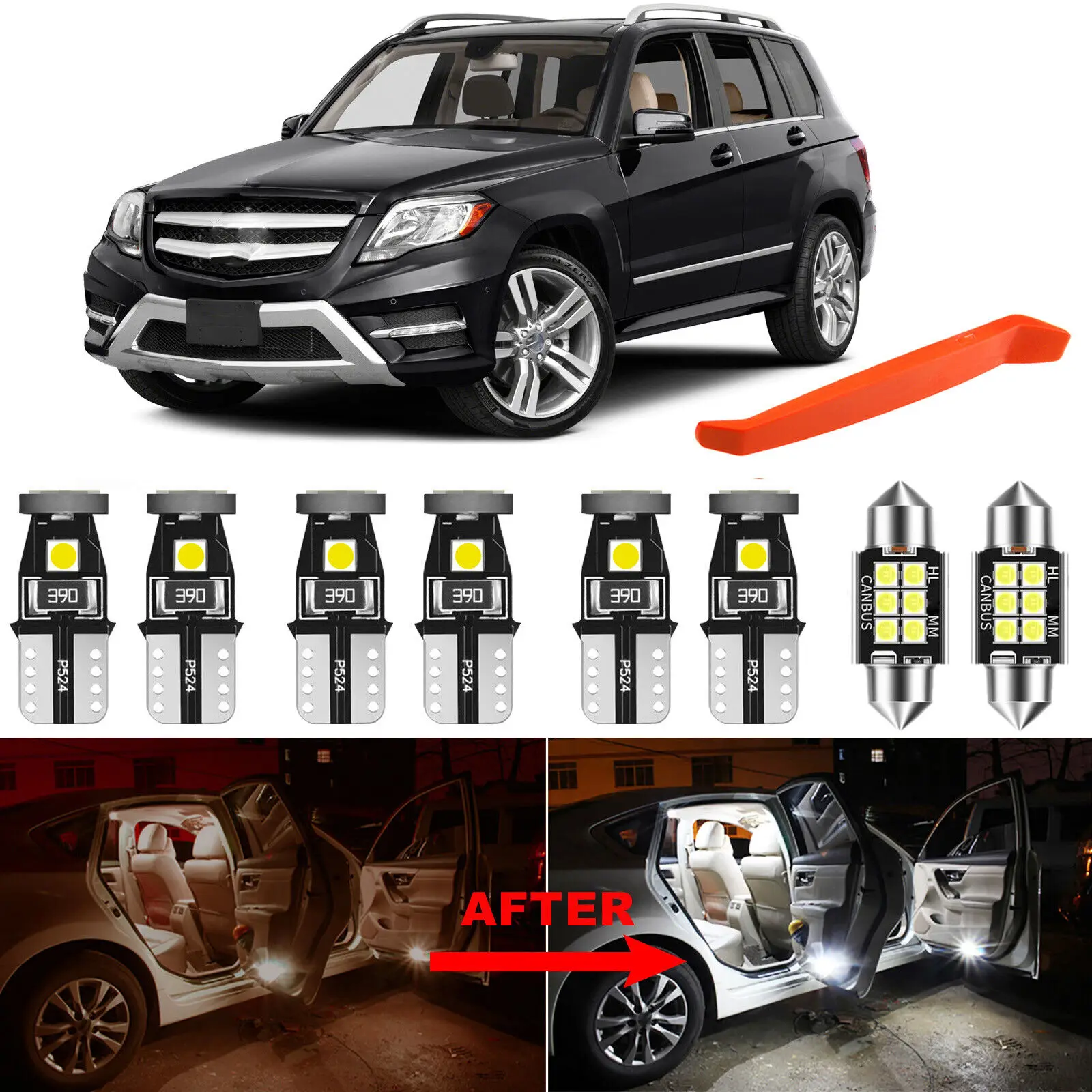 Winetis, 20 шт., Супер 6000K, белая фотолампа для интерьера Benz GLK-Class X204 2008-2016, лампы + бесплатный инструмент
Winetis, 20 шт., Супер 6000K, белая фотолампа для интерьера Benz GLK-Class X204 2008-2016, лампы + бесплатный инструмент