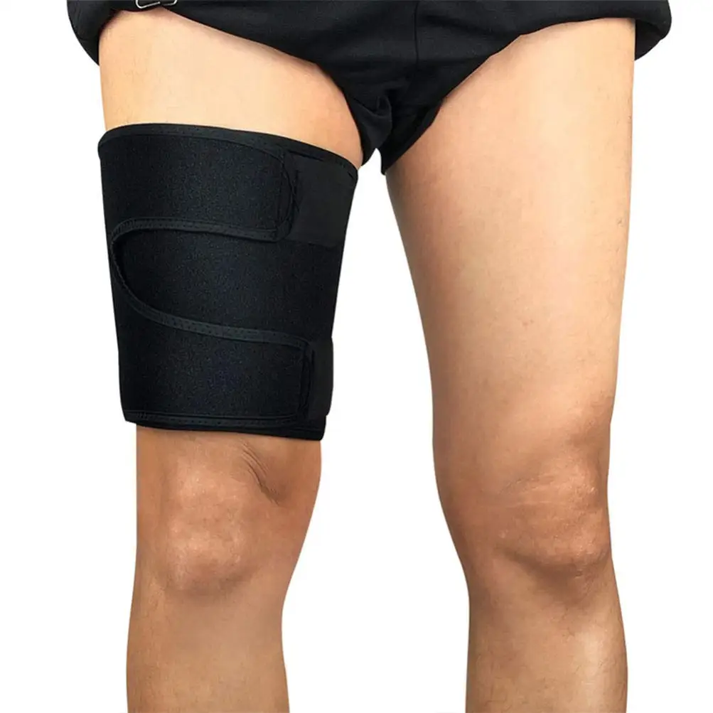 1PCS Thigh Sleeve Brace, Adjustable Compression Thigh Wraps Support, Neoprene Wrap for Women Men, for Pulled Groin, Quadriceps
1PCS Thigh Sleeve Brace, Adjustable Compression Thigh Wraps Support, Neoprene Wrap for Women Men, for Pulled Groin, Quadriceps