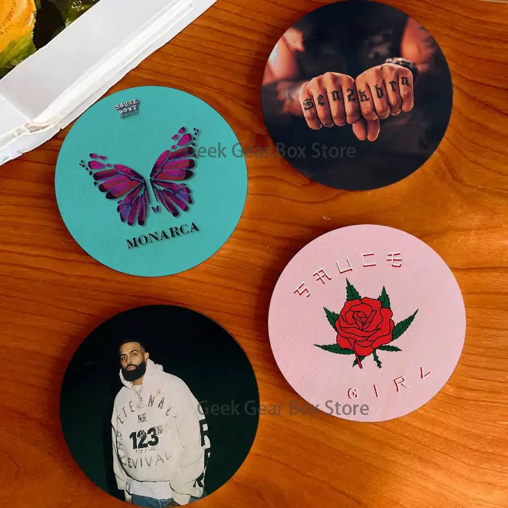 E-Eladio carriage Sauce Boyz Round Coaster Non-slip table mat Insulated Coasters Kitchen Dining Room Tabletop Decor
E-Eladio carriage Sauce Boyz Round Coaster Non-slip table mat Insulated Coasters Kitchen Dining Room Tabletop Decor