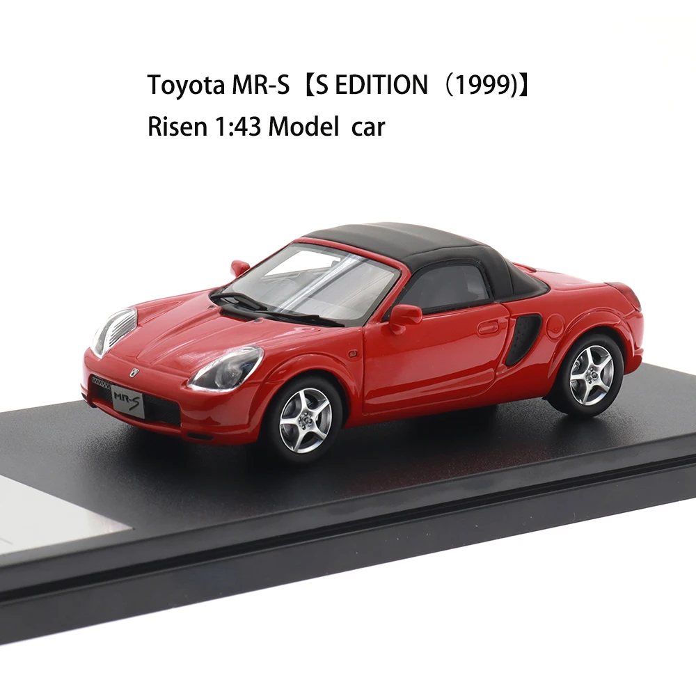 Hi-story Brand Model Car 1/43 TOYOTA MR-S 【S EDITION (1999)】Resin Car Toy Vehicles Metal Model Car Decoration Kids Gift Boy 
Hi-story Brand Model Car 1/43 TOYOTA MR-S 【S EDITION (1999)】Resin Car Toy Vehicles Metal Model Car Decoration Kids Gift Boy