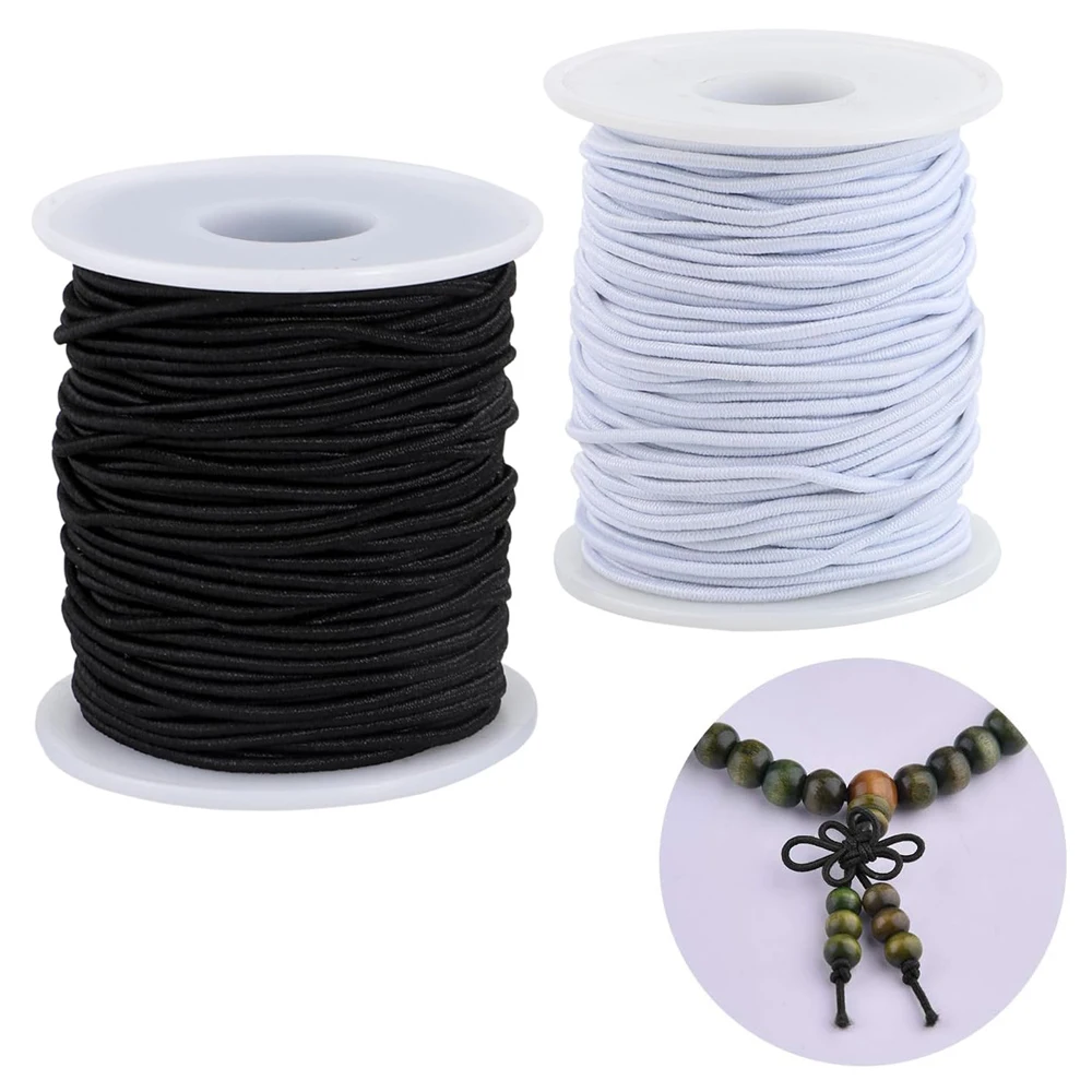 1 Roll Elastic String Stretchy Cords For DIY Bracelets Necklaces Beading Jewelry Making Supplies Accessories Component Crafts
1 Roll Elastic String Stretchy Cords For DIY Bracelets Necklaces Beading Jewelry Making Supplies Accessories Component Crafts