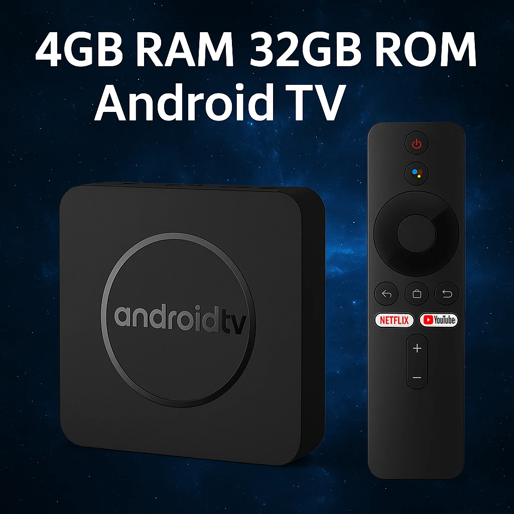 Android 14.0 TV Box 8K HDR Streaming Allwinner H313 Quad Core 2.4G/5.8GHz WiFi Netflix YouTube BT5.0 Voice Remote Google Play
Android 14.0 TV Box 8K HDR Streaming Allwinner H313 Quad Core 2.4G/5.8GHz WiFi Netflix YouTube BT5.0 Voice Remote Google Play