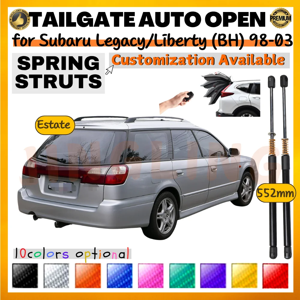 Qty(2) Trunk Struts with Spring for Subaru Legacy/Liberty (BH) Wagon 1998-2003 552mm Rear Tailgate Lift Supports Shock Absorbers
Qty(2) Trunk Struts with Spring for Subaru Legacy/Liberty (BH) Wagon 1998-2003 552mm Rear Tailgate Lift Supports Shock Absorbers