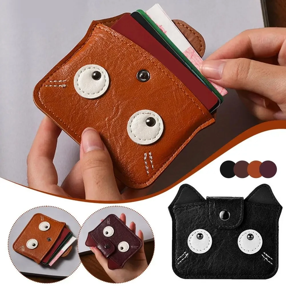 Women's Retro Card Holder Large Capacity Compact Coin Purse RFID Blocking Mini Wallet Cute Designer Ultra-thin Credit Card Case
Women's Retro Card Holder Large Capacity Compact Coin Purse RFID Blocking Mini Wallet Cute Designer Ultra-thin Credit Card Case