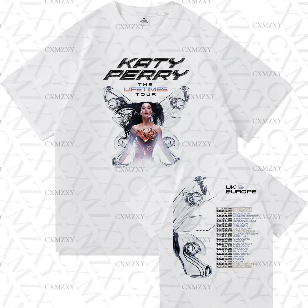 KatyPerry The Lifetime UK&EUROPE MEXICO AUSTRALIA United States Tour 2025 T Shirt Fashion Women_Men Vintage Cotton Tees Shirts
KatyPerry The Lifetime UK&EUROPE MEXICO AUSTRALIA United States Tour 2025 T Shirt Fashion Women_Men Vintage Cotton Tees Shirts