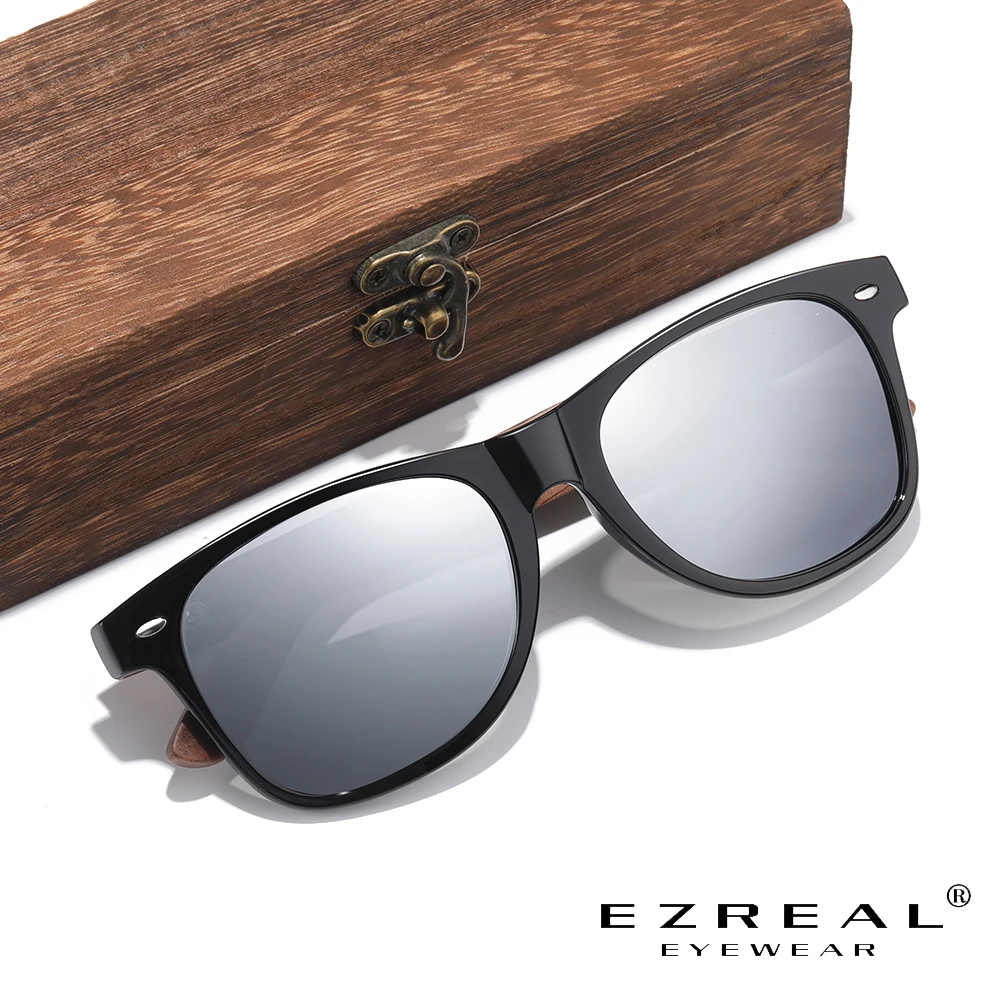 EZREAL Handmade 2021 Black Walnut Wooden Sunglasses Men Polarized Retro Eyewear Women Oculos UV400
EZREAL Handmade 2021 Black Walnut Wooden Sunglasses Men Polarized Retro Eyewear Women Oculos UV400