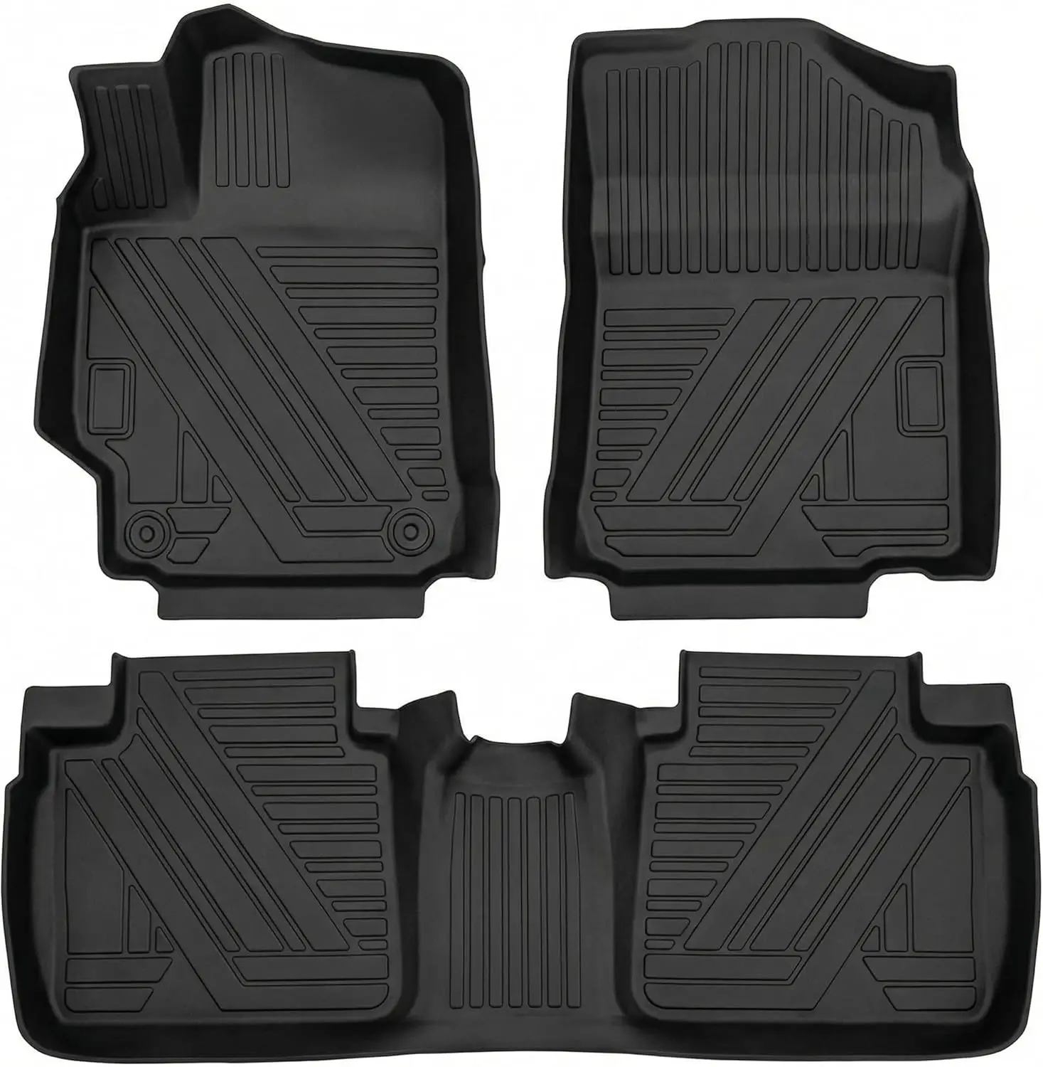 All Weather TPE Floor Mats for Toyota Camry 2007-2017, 3D Custom Fit, Waterproof, Odorless, Front & Rear Full Set
All Weather TPE Floor Mats for Toyota Camry 2007-2017, 3D Custom Fit, Waterproof, Odorless, Front & Rear Full Set