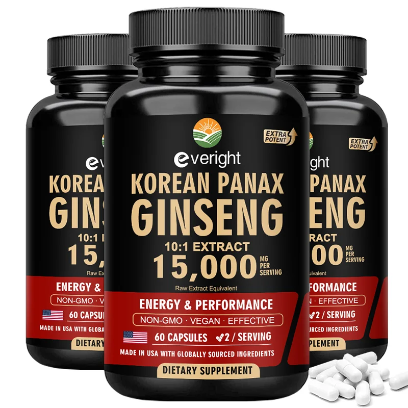 Red Korean Ginseng for Men’s Vitality & Performance – 10:1 Extra Strength Extract for Energy, Focus & Productivity – Natural, Ve
Red Korean Ginseng for Men’s Vitality & Performance – 10:1 Extra Strength Extract for Energy, Focus & Productivity – Natural, Ve