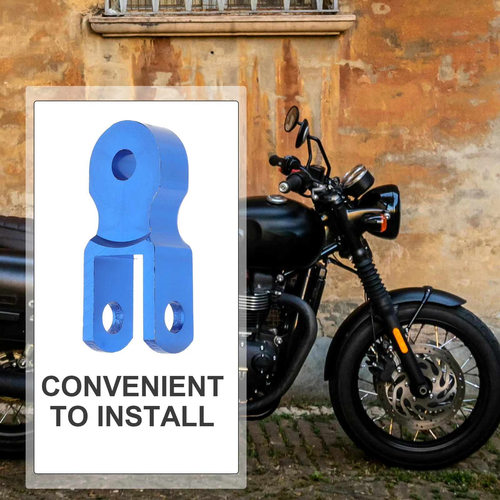 1 Pair Aluminum Alloy Motorcycle Rear Shock Absorber Heightening Device Universal Fit Durable Metal Extension Tool For
1 Pair Aluminum Alloy Motorcycle Rear Shock Absorber Heightening Device Universal Fit Durable Metal Extension Tool For