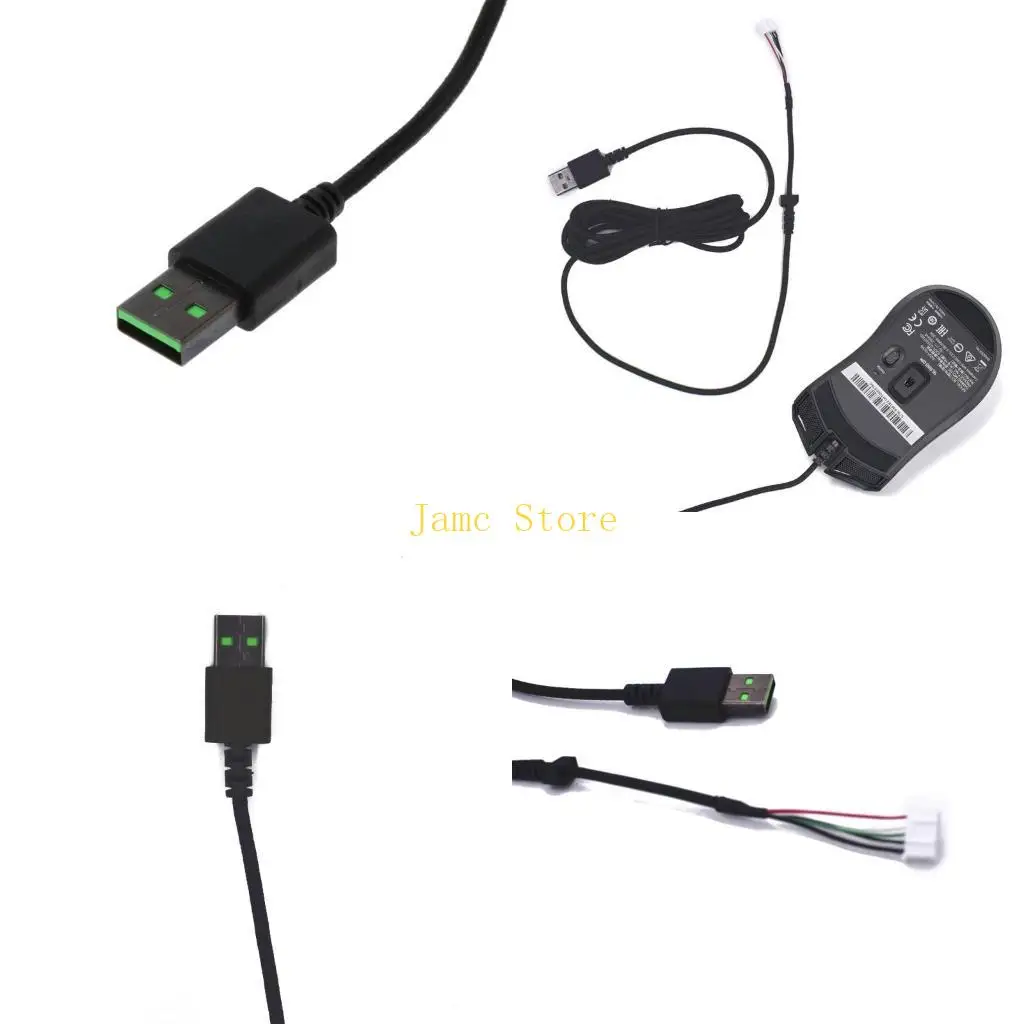 LX0B Gaming Computer Mouse USB Cable Replacement Accessories