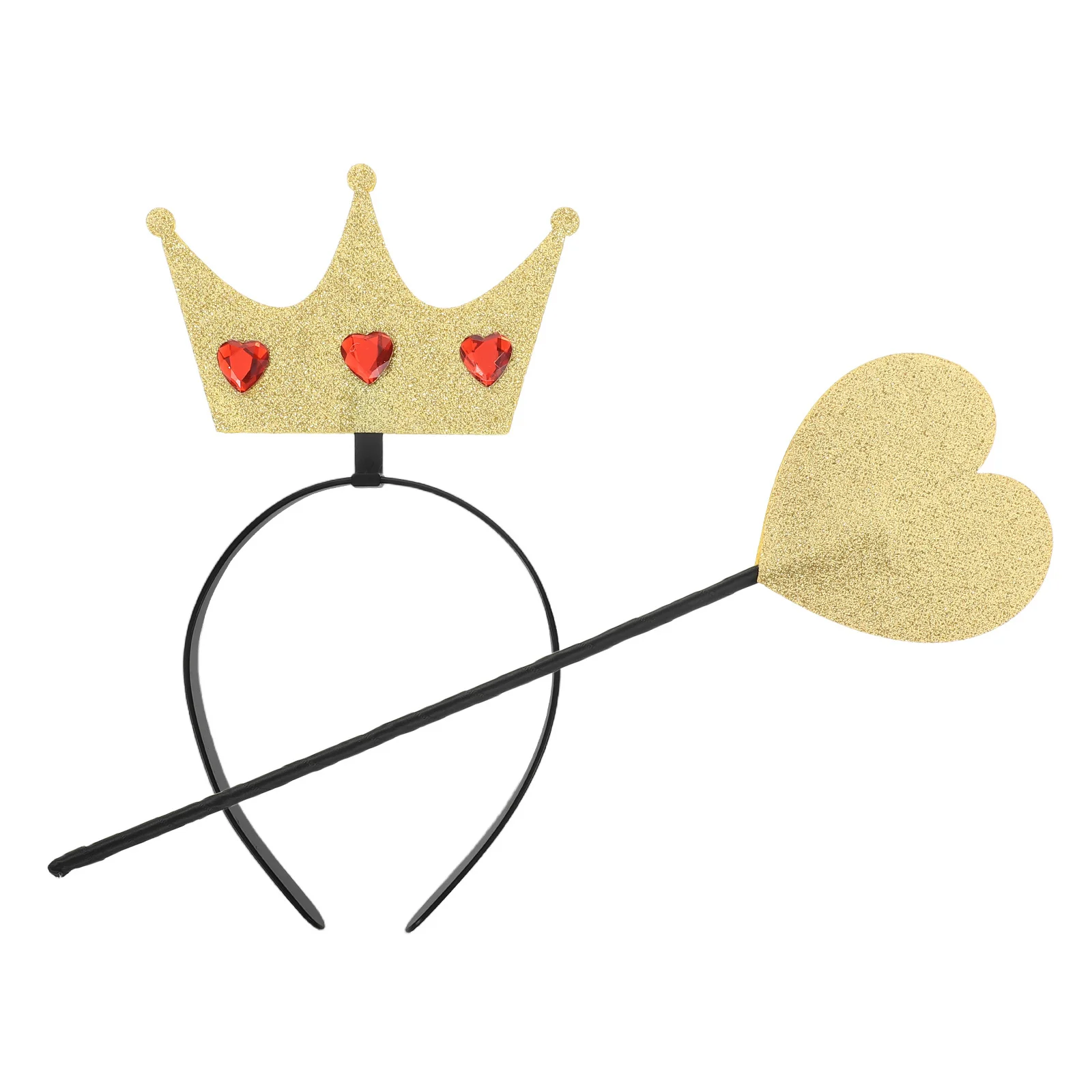 1 set Princess Crown Set Gold Heart Star Rhinestone Tiara Glitter Hair Hoop Fairy Wand Birthday Party Headdress For Girls Women
1 set Princess Crown Set Gold Heart Star Rhinestone Tiara Glitter Hair Hoop Fairy Wand Birthday Party Headdress For Girls Women