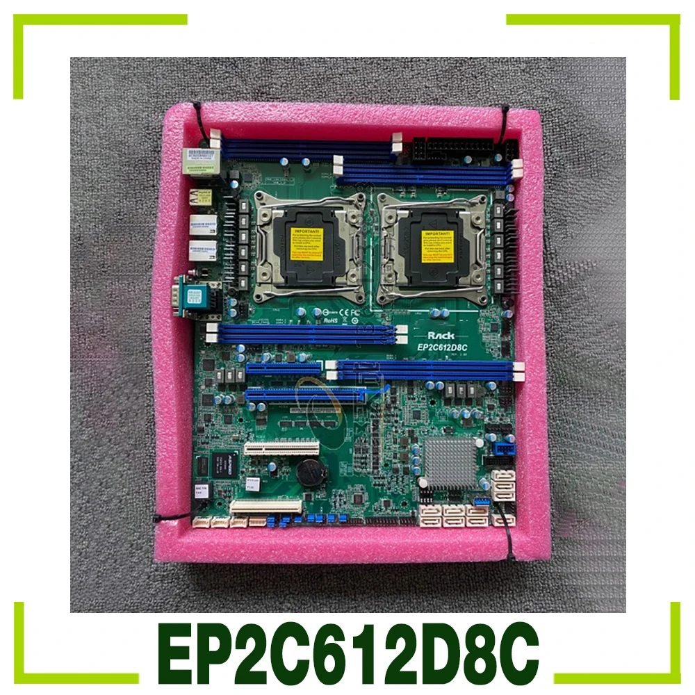 EP2C612D8C For ASROCK DDR4 2400 LGA2011 ATX Support Array 5 E5-2600/4600 V3 Server Motherboard
EP2C612D8C For ASROCK DDR4 2400 LGA2011 ATX Support Array 5 E5-2600/4600 V3 Server Motherboard