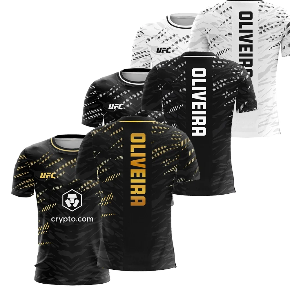 UFC men's T-shirt round-neck casual top 3D printed summer quick-drying breathable short-sleeved fitness boxing suit top
UFC men's T-shirt round-neck casual top 3D printed summer quick-drying breathable short-sleeved fitness boxing suit top