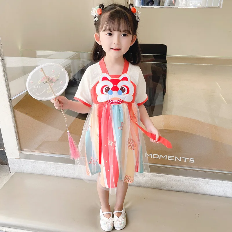Летнее платье Hanfu для девочек, детская юбка принцессы в китайском стиле, новинка 2022, летнее платье, Милая юбка для девочек, тонкая юбка средней длины
Летнее платье Hanfu для девочек, детская юбка принцессы в китайском стиле, новинка 2022, летнее платье, Милая юбка для девочек, тонкая юбка средней длины