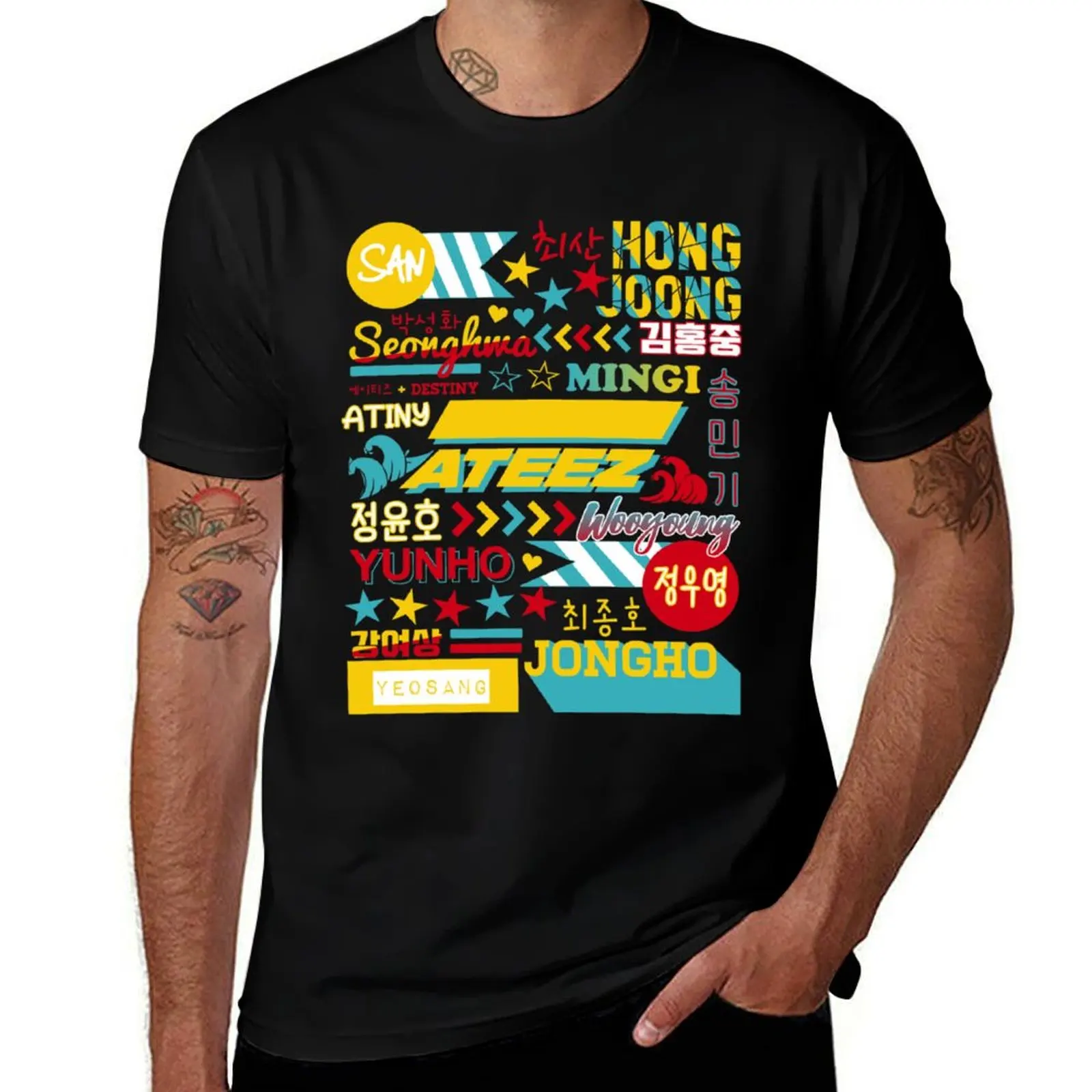 ATEEZ COLLAGE Classic T-Shirt Breathable Mesh Panel T-Shirt
ATEEZ COLLAGE Classic T-Shirt Breathable Mesh Panel T-Shirt