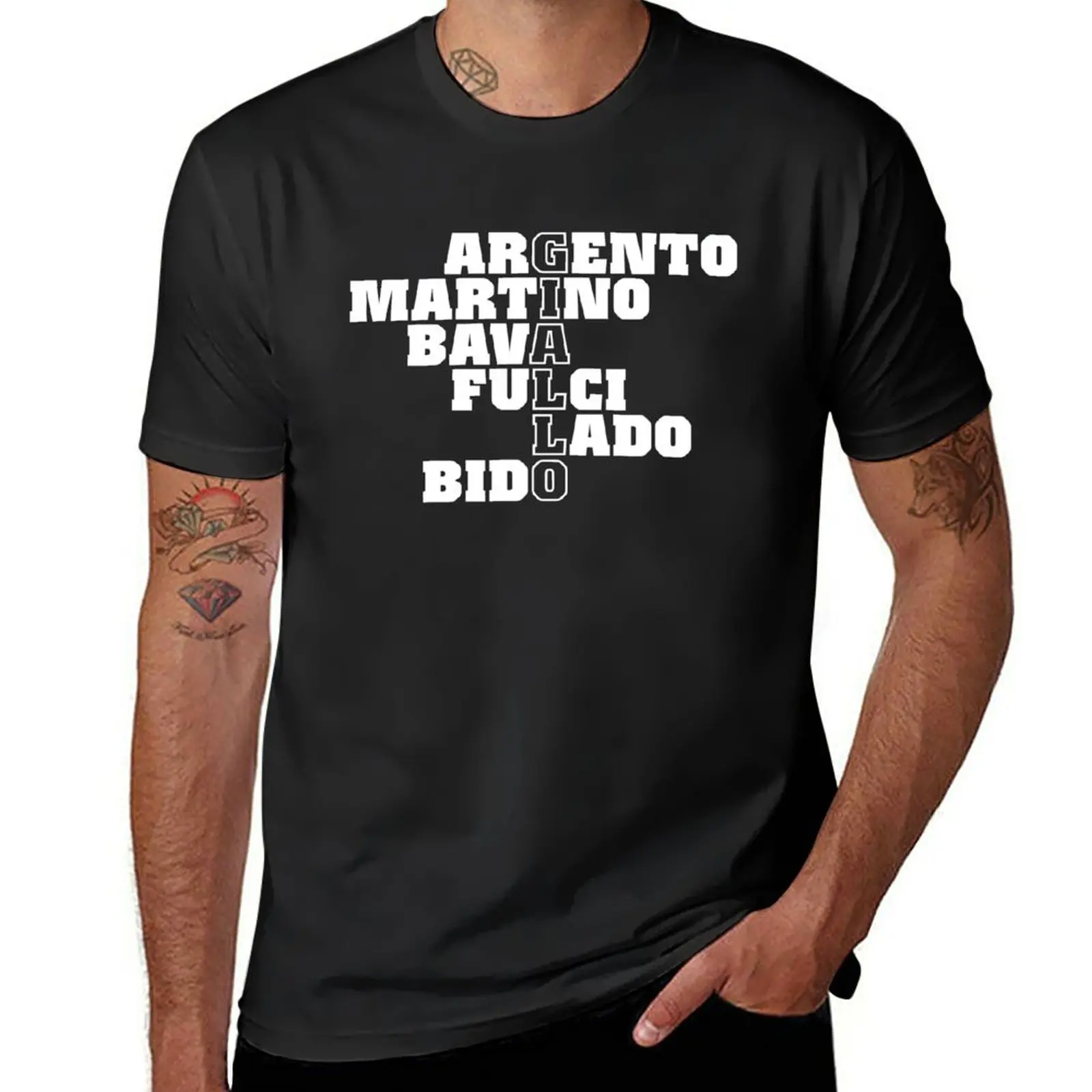 New Italian Giallo greats. T-Shirt T-shirt for a boy aesthetic clothes quick-drying t-shirt mens vintage t shirts
New Italian Giallo greats. T-Shirt T-shirt for a boy aesthetic clothes quick-drying t-shirt mens vintage t shirts