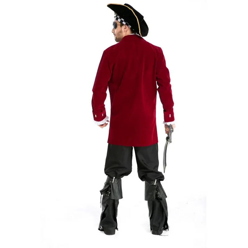 KK56Halloween , One-eyed Pirate of The Caribbean , Adult Captain Jack Cos Prom Party Costume.OJ6/
KK56Halloween , One-eyed Pirate of The Caribbean , Adult Captain Jack Cos Prom Party Costume.OJ6/
