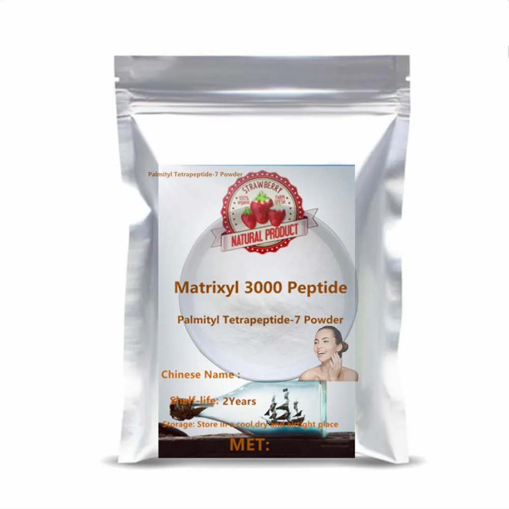 99% Palmitoyl Tetrapeptide-7 Peptide Powder, Anti-Aging Anti-Wrinkle Cosmetic Raw Material for Skin Care Serum & Cream Formulati
99% Palmitoyl Tetrapeptide-7 Peptide Powder, Anti-Aging Anti-Wrinkle Cosmetic Raw Material for Skin Care Serum & Cream Formulati