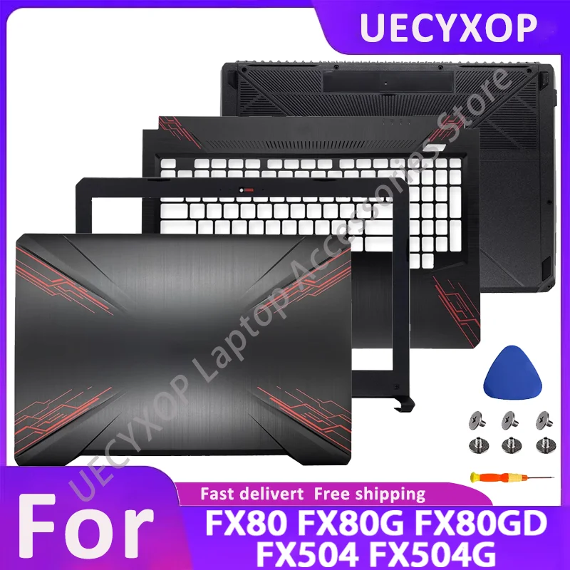 Replacement Housing for UECYXOP FX80 FX80G FX80GD FX504 FX504G LCD Back Cover / Front Bezel / Upper Case Palmrest / Bottom
Replacement Housing for UECYXOP FX80 FX80G FX80GD FX504 FX504G LCD Back Cover / Front Bezel / Upper Case Palmrest / Bottom