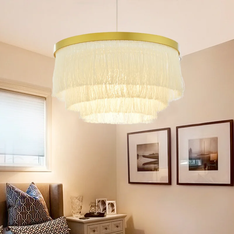 Nordic Chandelier Post-modern Creative Tassel Pendant Light Led Living Room Bedroom Dining Room Decor Lamps Multiple Styles Lamp
Nordic Chandelier Post-modern Creative Tassel Pendant Light Led Living Room Bedroom Dining Room Decor Lamps Multiple Styles Lamp