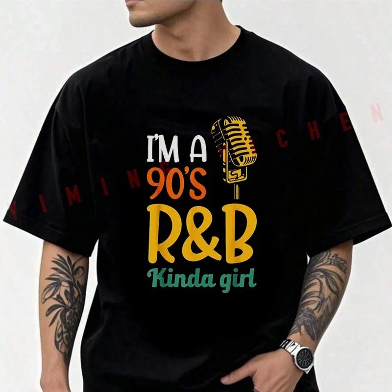 Rnb Hip Hop Soul Music Clothing I'm A 90's R&B Kinda Girl Motorcycle T-shirt Summer Cotton Short Sleeve Casual Tops
Rnb Hip Hop Soul Music Clothing I'm A 90's R&B Kinda Girl Motorcycle T-shirt Summer Cotton Short Sleeve Casual Tops