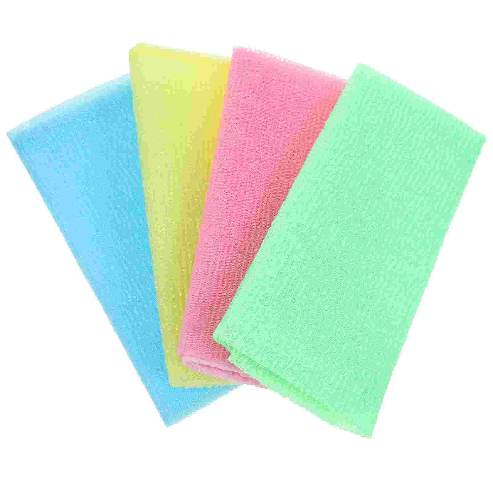 4 Pcs Oversized Long Back Foam Bath Towel 4pcs Fitness Washcloth Gym Towels for Sweat Nylon Large
4 Pcs Oversized Long Back Foam Bath Towel 4pcs Fitness Washcloth Gym Towels for Sweat Nylon Large