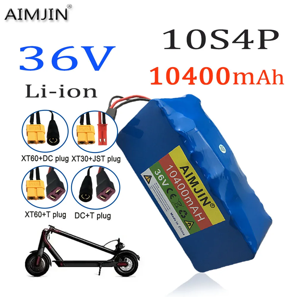 10S4P 36V 10400mAH 1000W rechargeable lithium battery pack, suitable for electric bicycles, scooters, BMS vehicle battery pack
10S4P 36V 10400mAH 1000W rechargeable lithium battery pack, suitable for electric bicycles, scooters, BMS vehicle battery pack