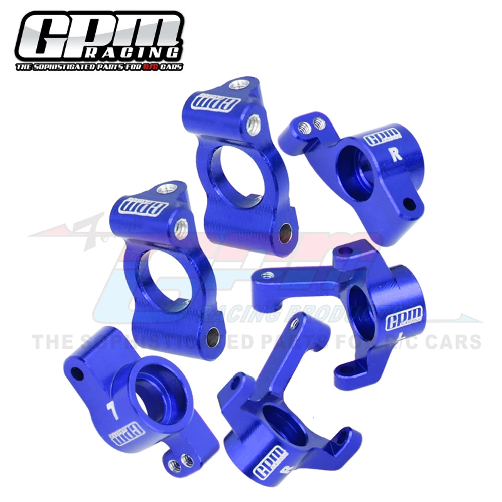 GPM for LOSI 1/24 Micro-B 2WD Buggy LOS00007 Metal Front Caster Blocks &Spindles & Rear Hubs LOS-1768 LOS-1982 LOS-1983 LOS-1984
GPM for LOSI 1/24 Micro-B 2WD Buggy LOS00007 Metal Front Caster Blocks &Spindles & Rear Hubs LOS-1768 LOS-1982 LOS-1983 LOS-1984