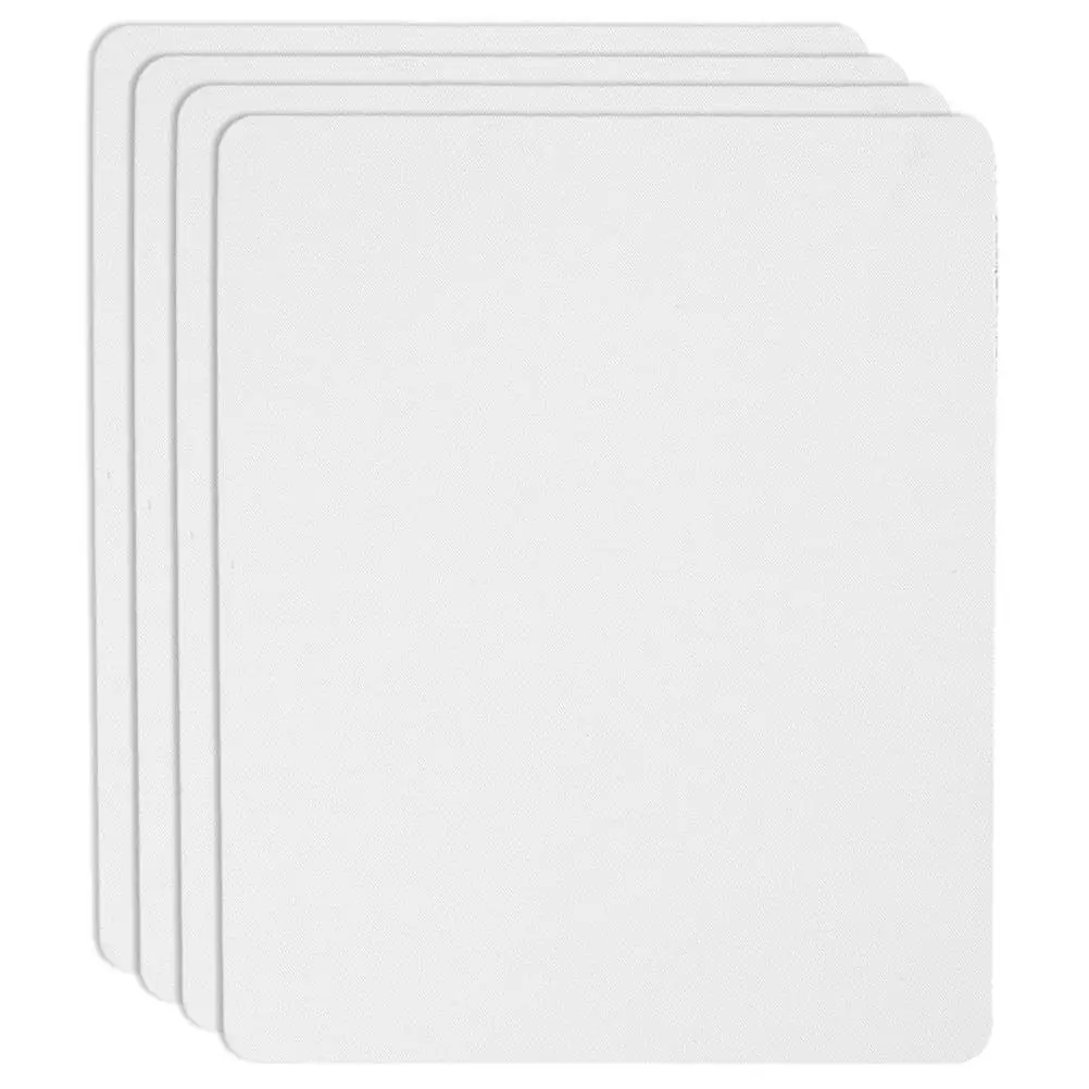 4 Pcs Sublimation Mouse Pad Blank Gaming Laptop White Non Slip Heat Transfer Large Size Rubber Comfortable Gifts Computer
4 Pcs Sublimation Mouse Pad Blank Gaming Laptop White Non Slip Heat Transfer Large Size Rubber Comfortable Gifts Computer