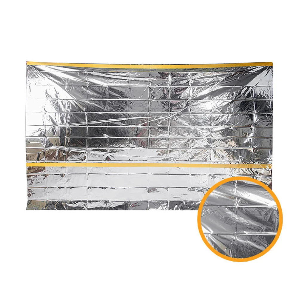 Emergency Tent Camping Blanket Thermal Portable Outdoor Blankets Shelter Tents Aluminum Foil
Emergency Tent Camping Blanket Thermal Portable Outdoor Blankets Shelter Tents Aluminum Foil