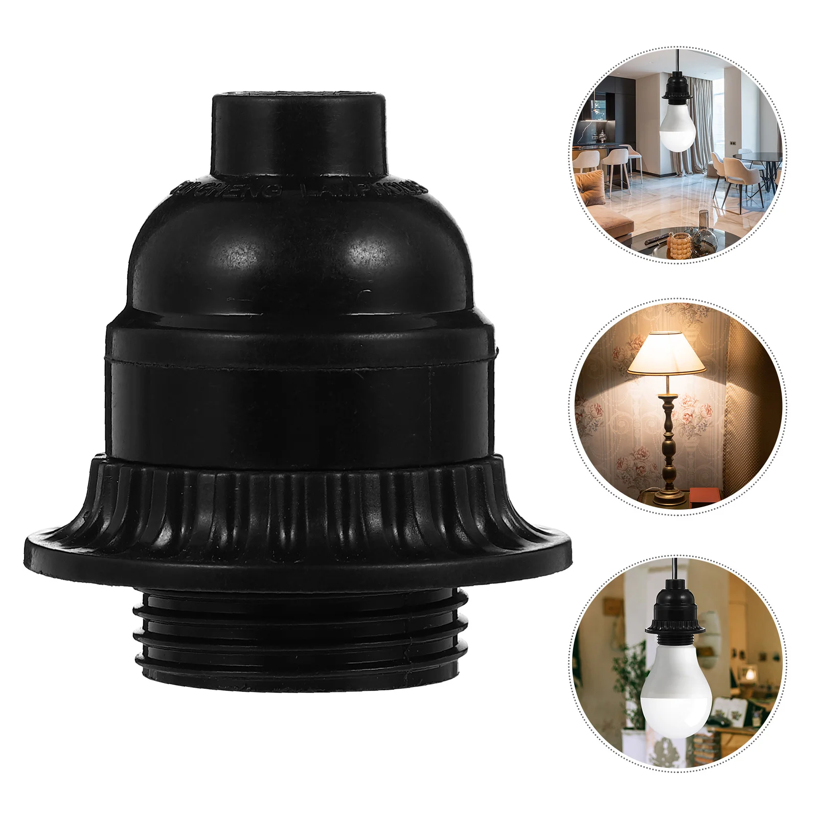 3 Pcs Bakelite Socket Prevent Lamp Holder from Falling Replacement E26 Light Bulb Electricity
3 Pcs Bakelite Socket Prevent Lamp Holder from Falling Replacement E26 Light Bulb Electricity