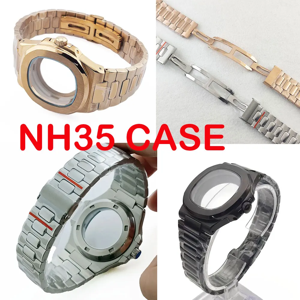 Корпус NH35, чехлы для часов, 43 мм, сапфировое стекло, подходят для мужских часов, детали для часов NH34/NH35/NH36/NH38, водонепроницаемый механизм 10ATM
Корпус NH35, чехлы для часов, 43 мм, сапфировое стекло, подходят для мужских часов, детали для часов NH34/NH35/NH36/NH38, водонепроницаемый механизм 10ATM