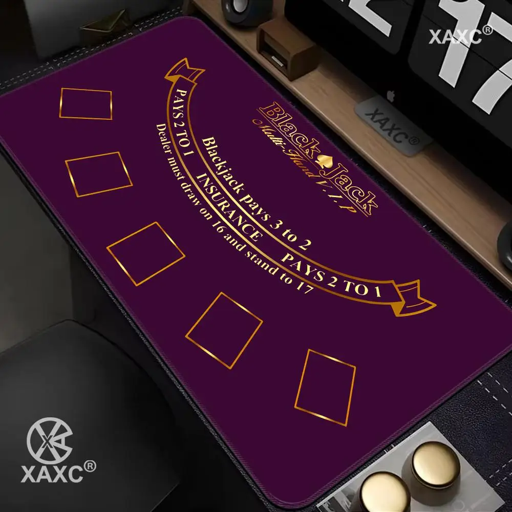 Professional Rubber Blackjack Baccarat Roulette Poker Table Cover Texas Hold'em Poker Game Mat for Casino Party Bar Board Games
Professional Rubber Blackjack Baccarat Roulette Poker Table Cover Texas Hold'em Poker Game Mat for Casino Party Bar Board Games