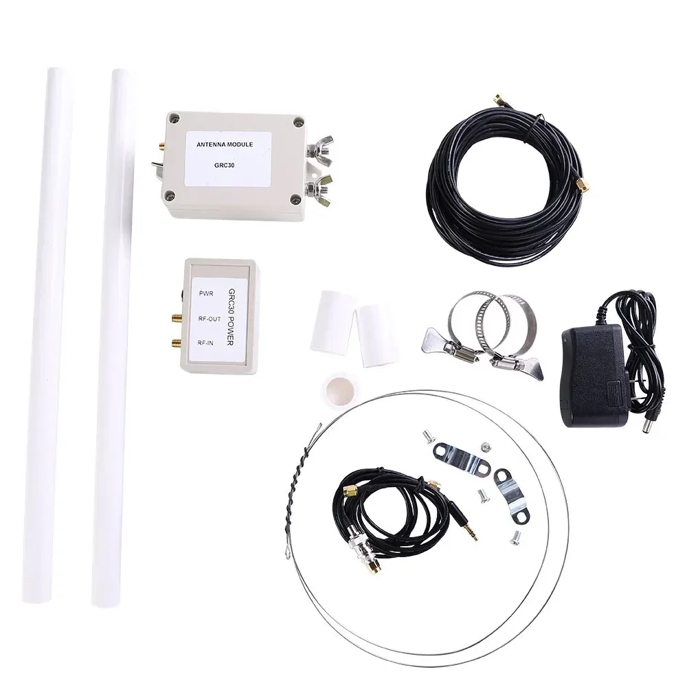 GRC30 FM Active Antenna + Miniwhip 0.1-180MHZMW SW LW AIR SSB Shortwave SW MW SDR Antenna for FM Radio Receiver 
GRC30 FM Active Antenna + Miniwhip 0.1-180MHZMW SW LW AIR SSB Shortwave SW MW SDR Antenna for FM Radio Receiver