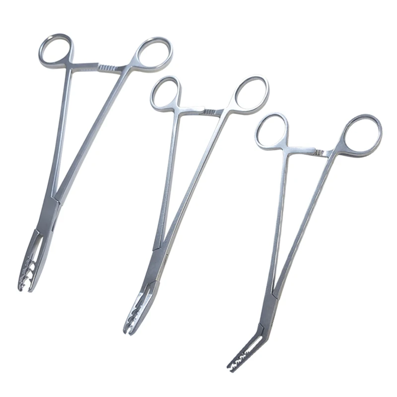 GREATLH Soft Tissue Grasp Forceps Straight Curved Reduction Forceps Holding Forceps Autoclavable Orthopedics Instrument
GREATLH Soft Tissue Grasp Forceps Straight Curved Reduction Forceps Holding Forceps Autoclavable Orthopedics Instrument